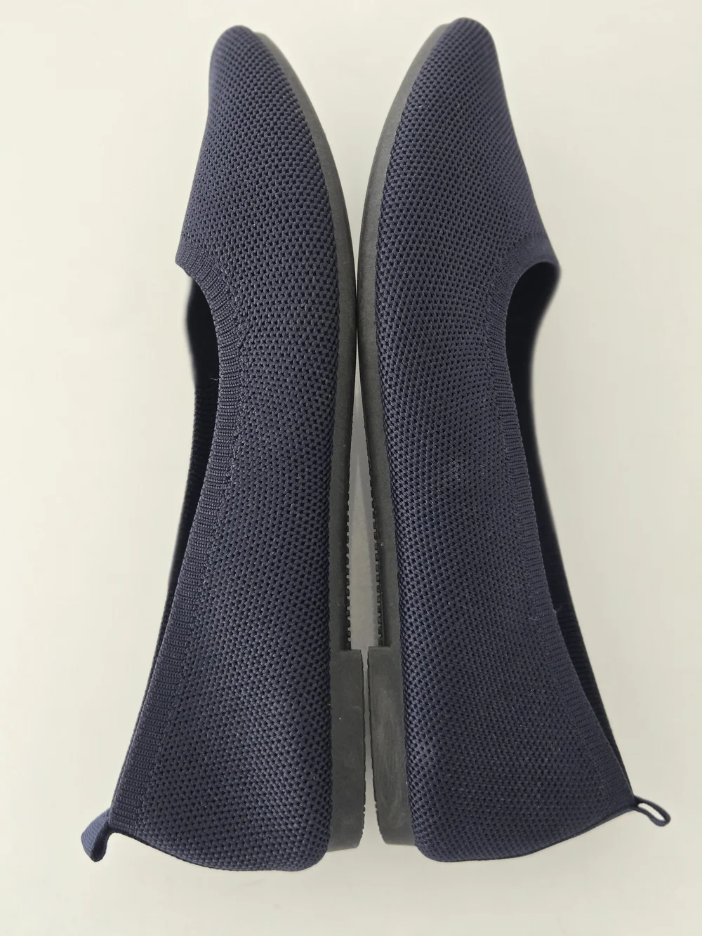 French Connection Navy Pointed Toe Knit Ballet Flats Size 9
